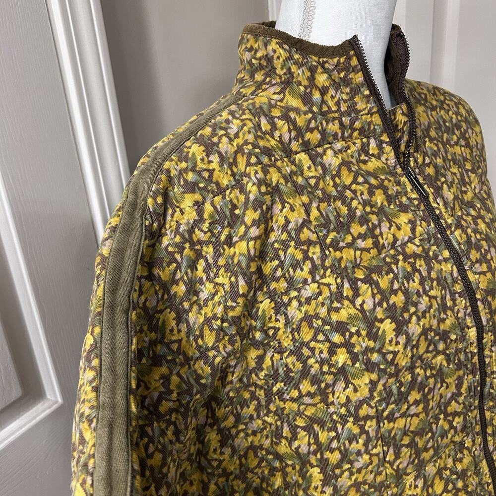 In Loom Jacket Brown/yellow Ladies - Picture 2 of 11